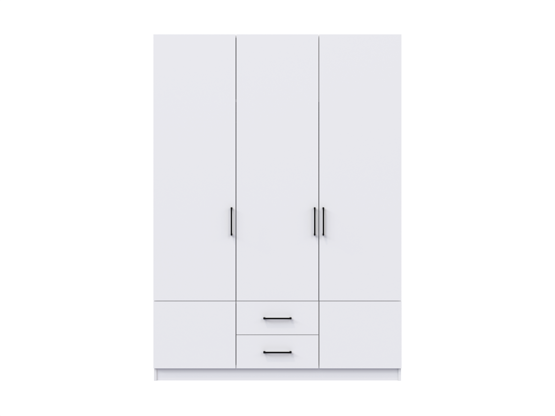 Распашной шкаф Пакс Рейнсвол 3 white ИКЕА (IKEA) изображение товара