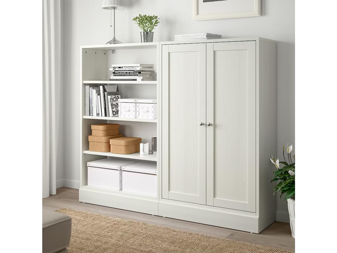 Стеллаж Хавста 214 white ИКЕА (IKEA)  изображение товара