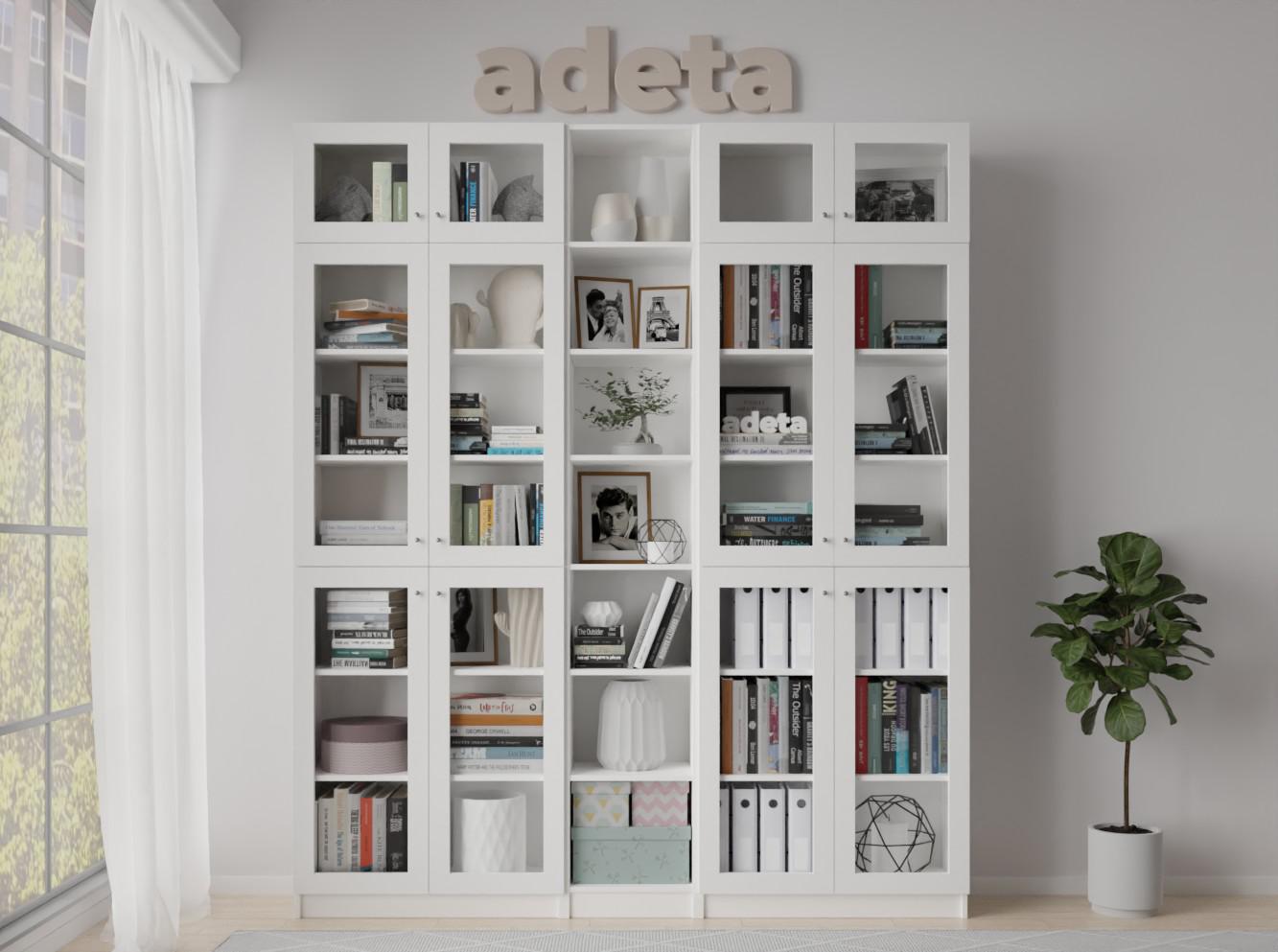 Книжный шкаф Билли 398 white ИКЕА (IKEA) изображение товара