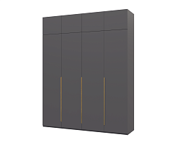 Изображение товара Распашной шкаф Пакс Альхейм 24 grey (gold) ИКЕА (IKEA) на сайте adeta.ru